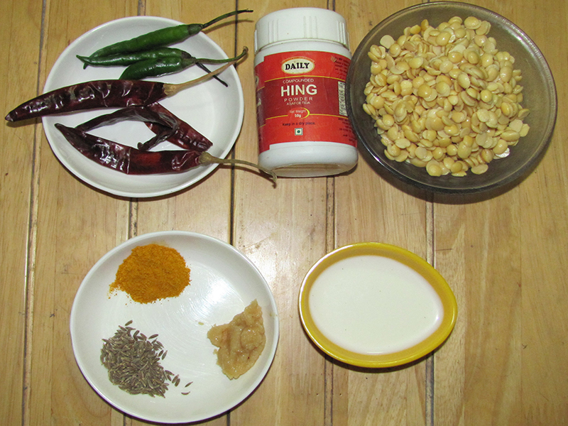 Dal Luckhnowi Ingredients