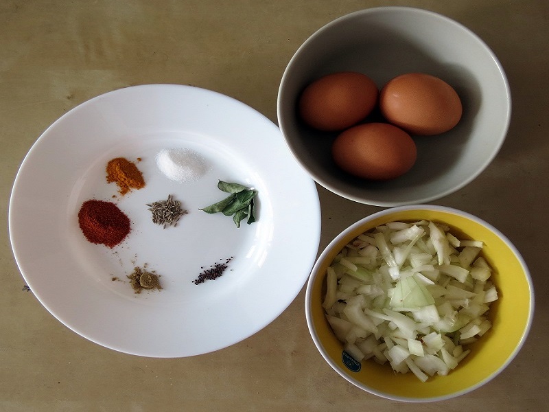 Onion Egg Recipe Ingredients